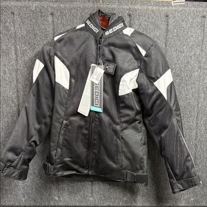 Sedici Women's Black and White Riding Jacket